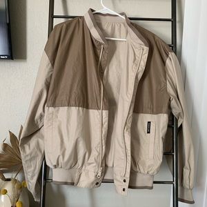 Members Only - reversible bomber jacket